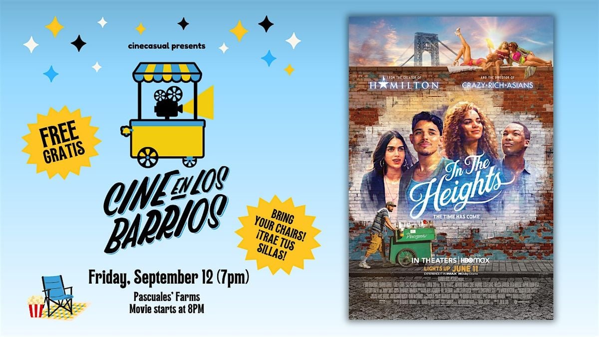 Cine en los Barrios: In The Heights, 12 September | Event in Charlotte | AllEvents