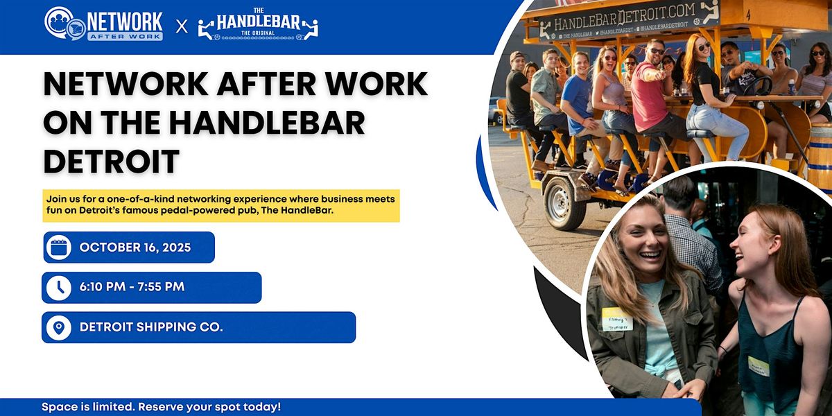 Network After Work on The HandleBar Detroit, 16 October | Event in Detroit | AllEvents