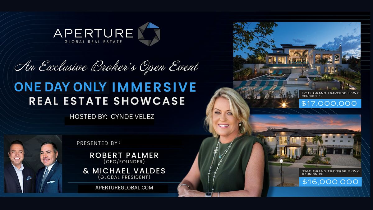 Immersive Luxury Real Estate Showcase, 20 May | Event in Kissimmee | AllEvents