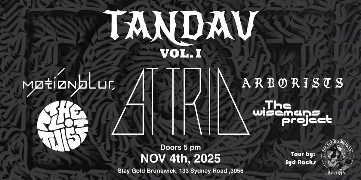 The Flying Monkey Events Unveils ST Trio & A Fusion of Rock Cultures!, 4 November | Event in Brunswick