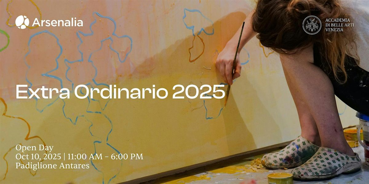 Open Day | Extra Ordinario Workshop, 10 October | Event in Venezia | AllEvents