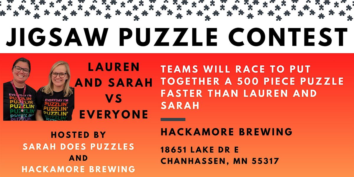SPECIAL Team  Jigsaw Puzzle Contest at Hackamore- July 2025, 17 July | Event in Chanhassen | AllEvents