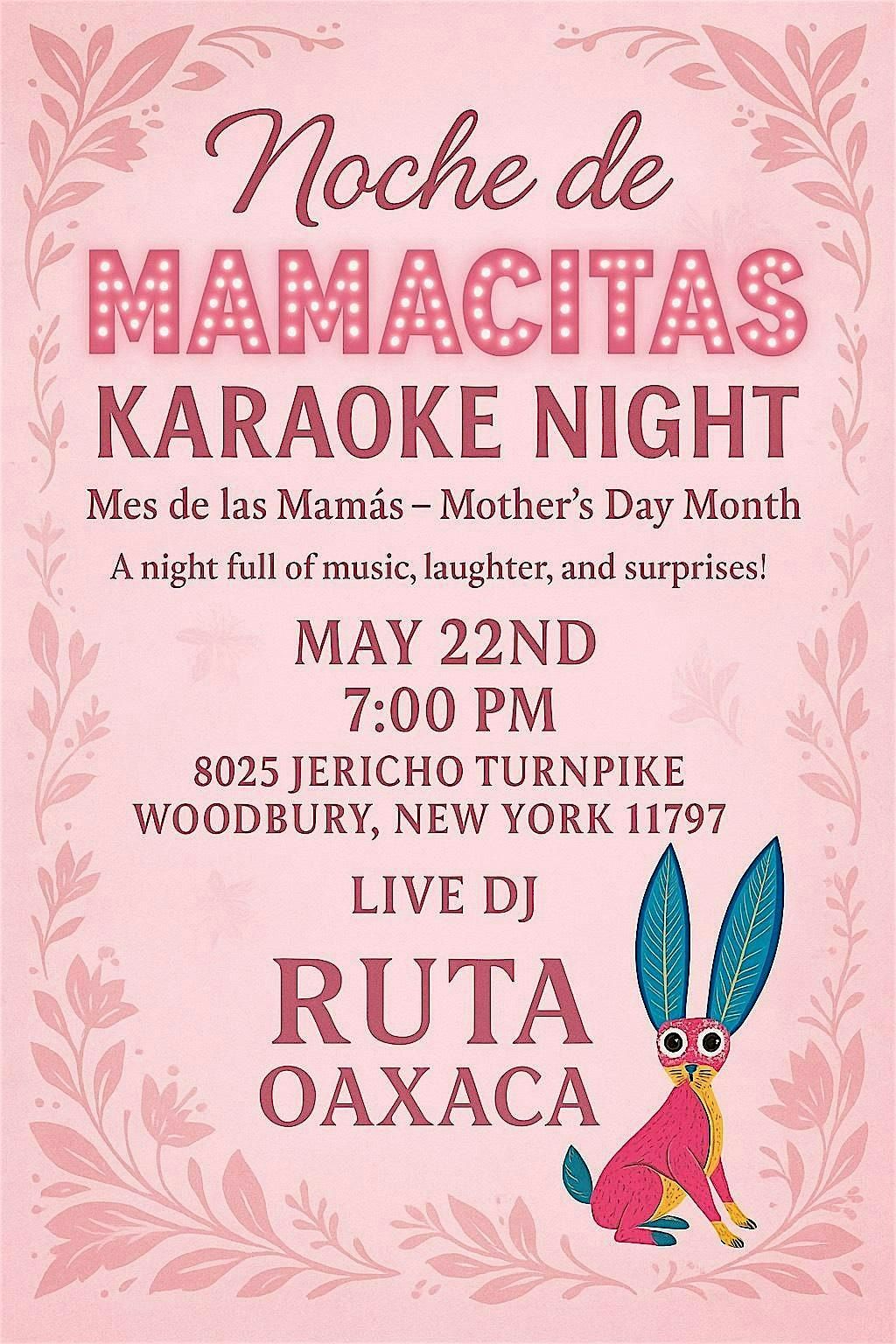 Noche de Mamasitas (Karaoke Night) | Event in Woodbury | AllEvents