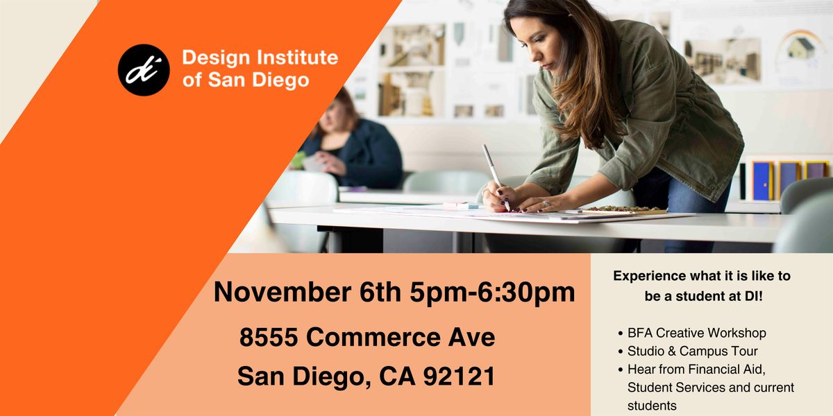 BFA Open House, 6 November | Event in San Diego | AllEvents