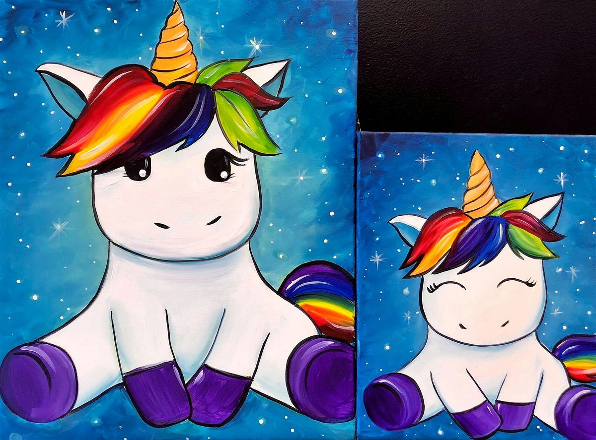 Toledo Cookies & Canvas – Mommy & Me Unicorn, 9 August | Event in Toledo | AllEvents