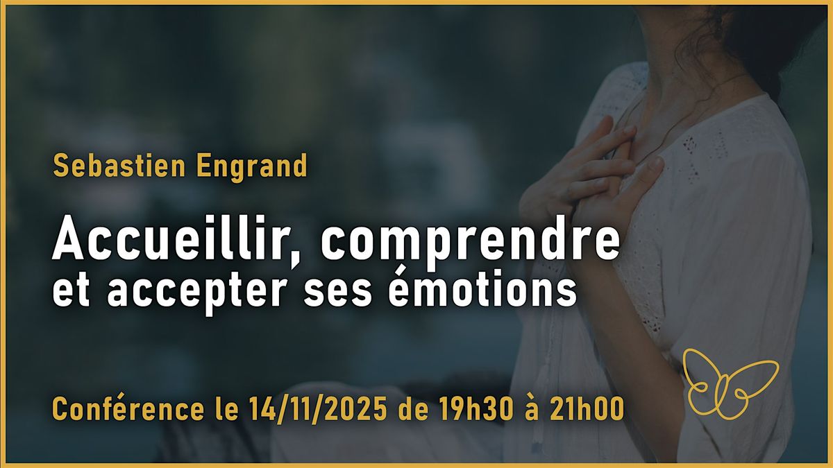 Accueillir, comprendre et accepter ses émotions, 14 November | Event in Grenoble | AllEvents