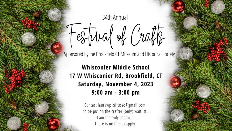 Brookfield Festival of Crafts, a Fundraiser for the Brookfield Museum
