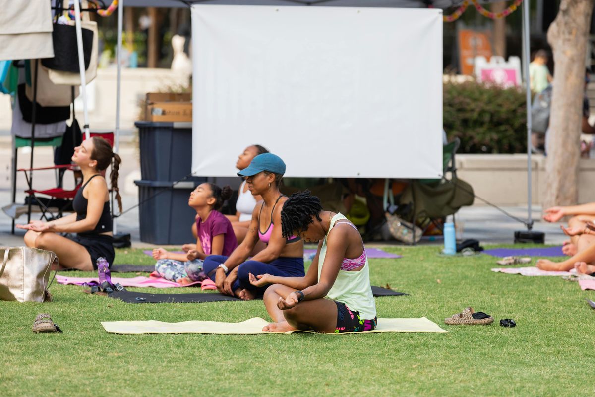Meditation Styles with Stefanie powered by Yena at Klyde Warren Park, 22 November | Event in Dallas | AllEvents