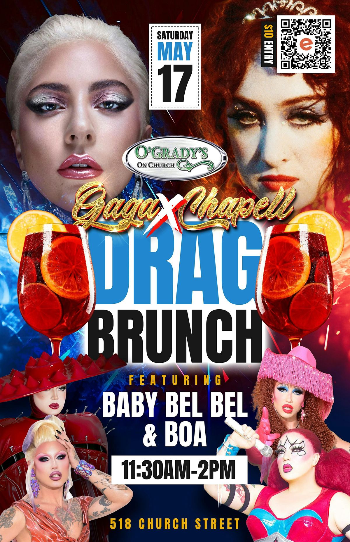 GAGA X CHAPPELL DRAG BRUNCH, 17 May | Event in Toronto | AllEvents
