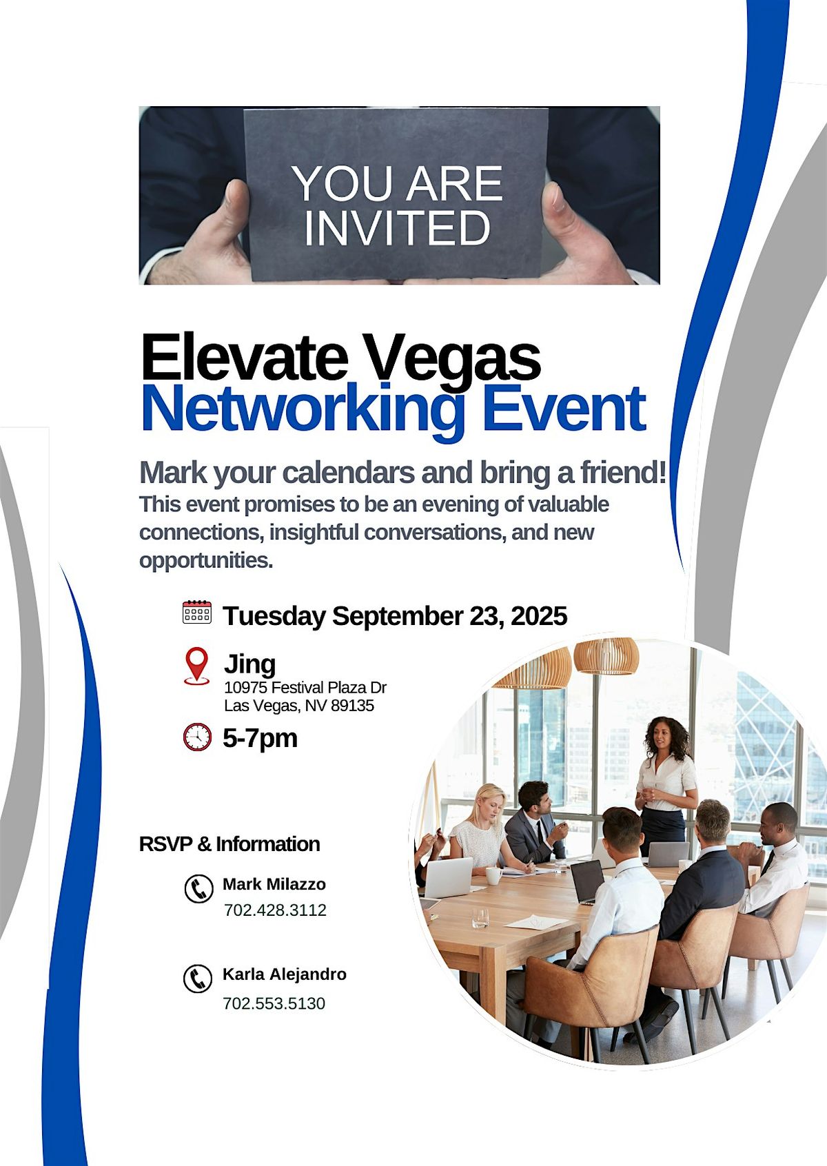 Elevate Vegas Networking, 21 October | Event in Las Vegas | AllEvents