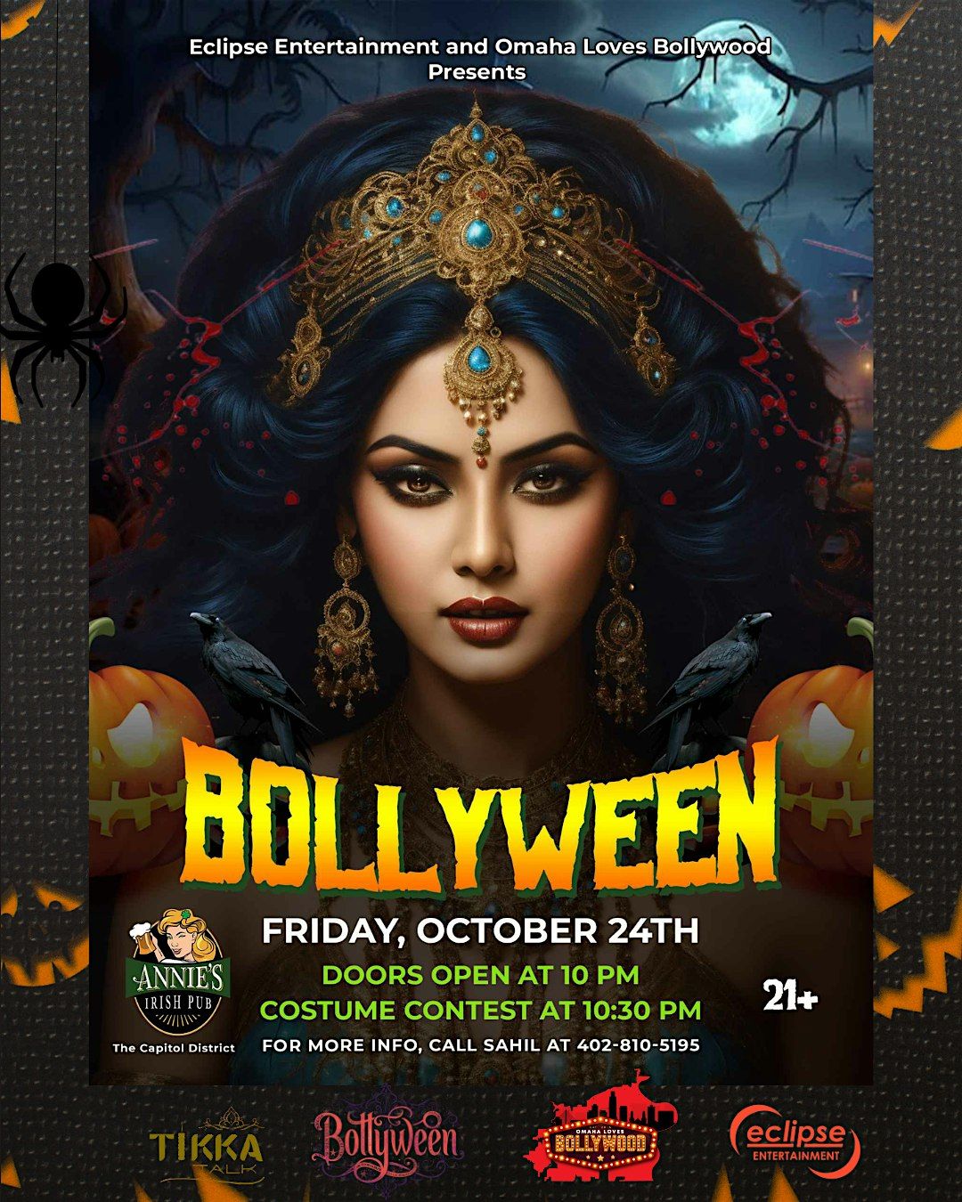 BOLLYWEEN 2025, 24 October | Event in Omaha | AllEvents