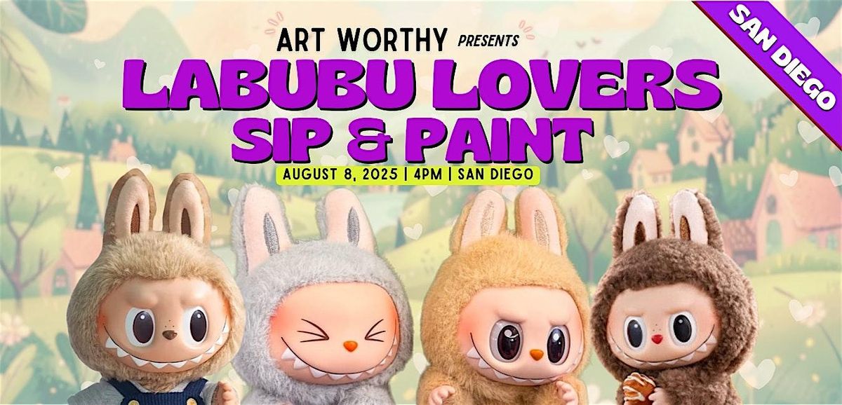 Labubu Lovers Sip & Paint San Diego, 9 August | Event in San Diego | AllEvents