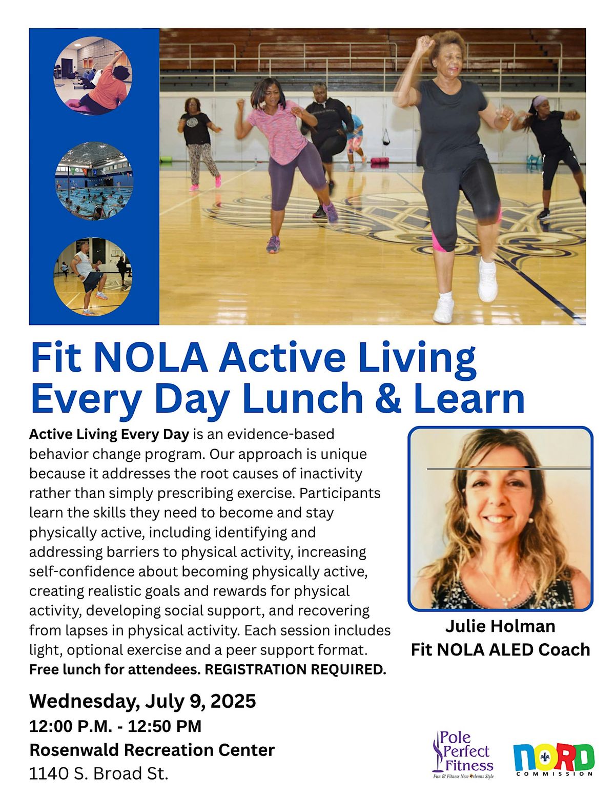 Fit NOLA Active Living Every Day Lunch & Learn, 29 July | Event in New Orleans | AllEvents