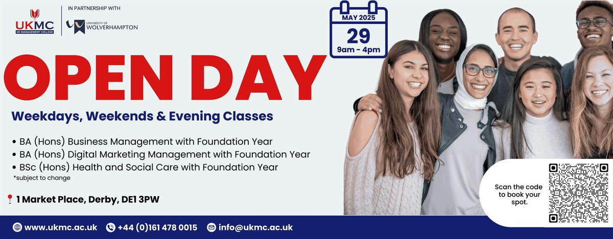 UKMC Derby OPEN DAY, 29 May | Event in Derby | AllEvents
