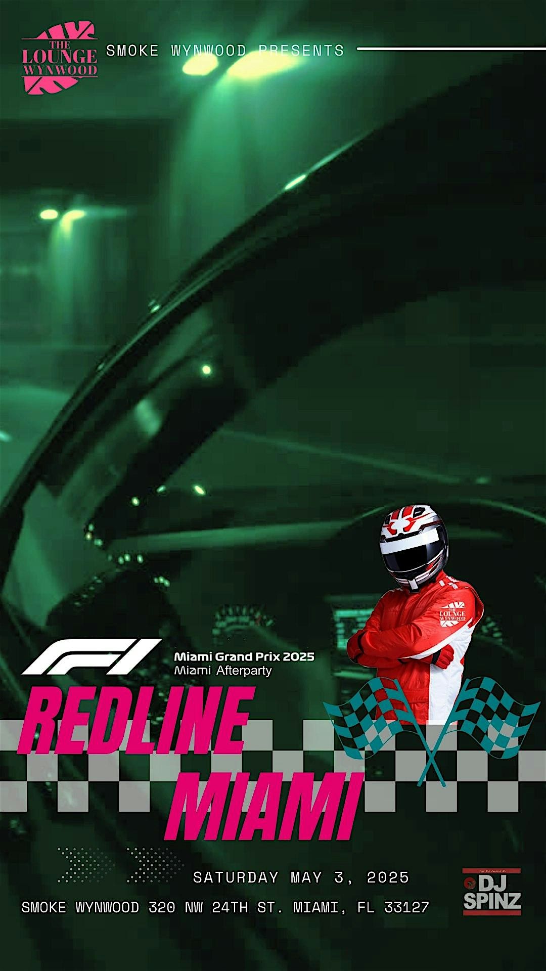 Redline Miami: The Ultimate F1 Afterparty, Smoke Wynwood, Miami, 3 May ...