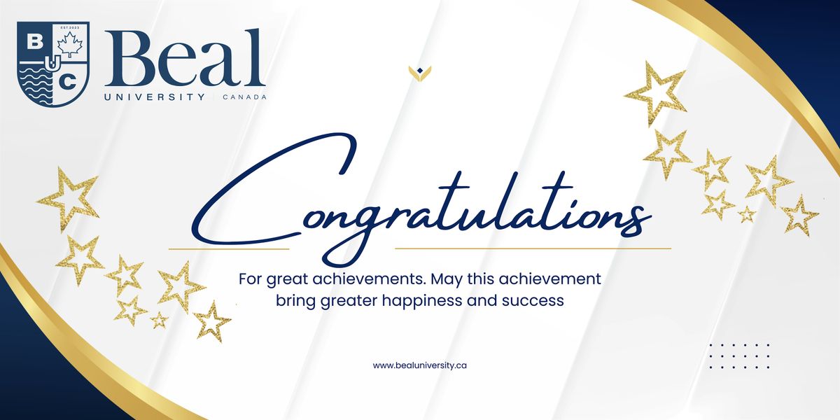 Beal University Canada – Inaugural Graduation Ceremony, 29 August | Event in Moncton | AllEvents