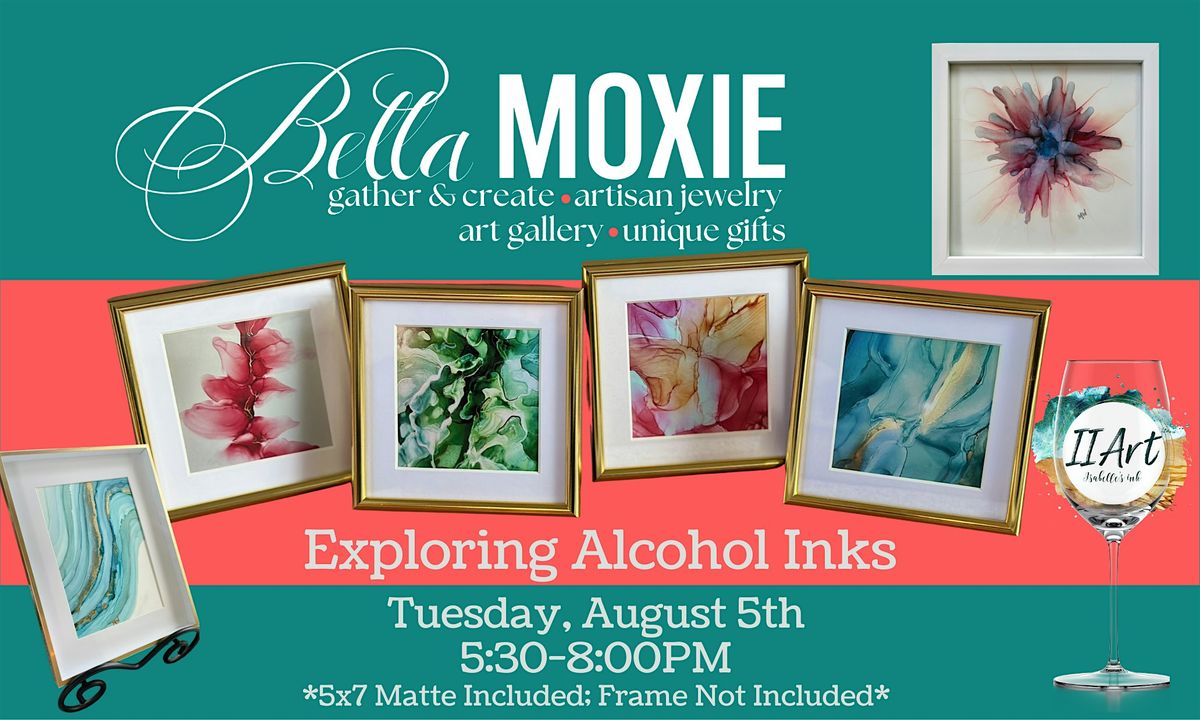 Exploring Alcohol Inks, 5 August | Event in Medina | AllEvents