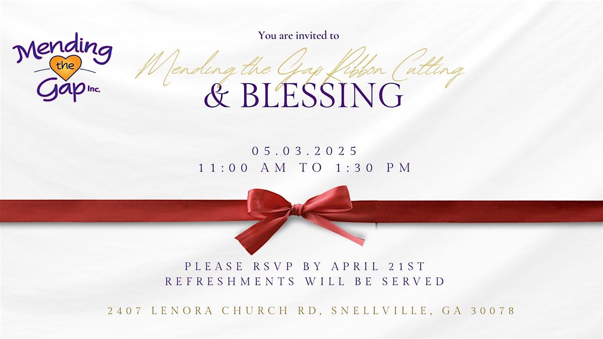 Mending the Gaps Ribbon Cutting & Blessing Ceremony, 2407 Mending the Gaps Ribbon Cutting & Blessing Ceremony, 2407