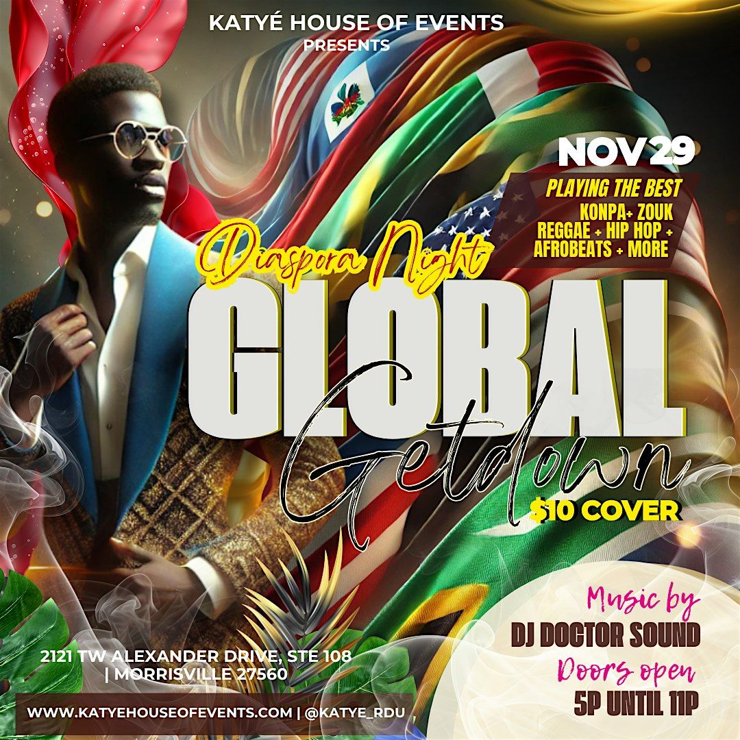 Diaspora Night & The Global Getdown | Event in Morrisville | AllEvents