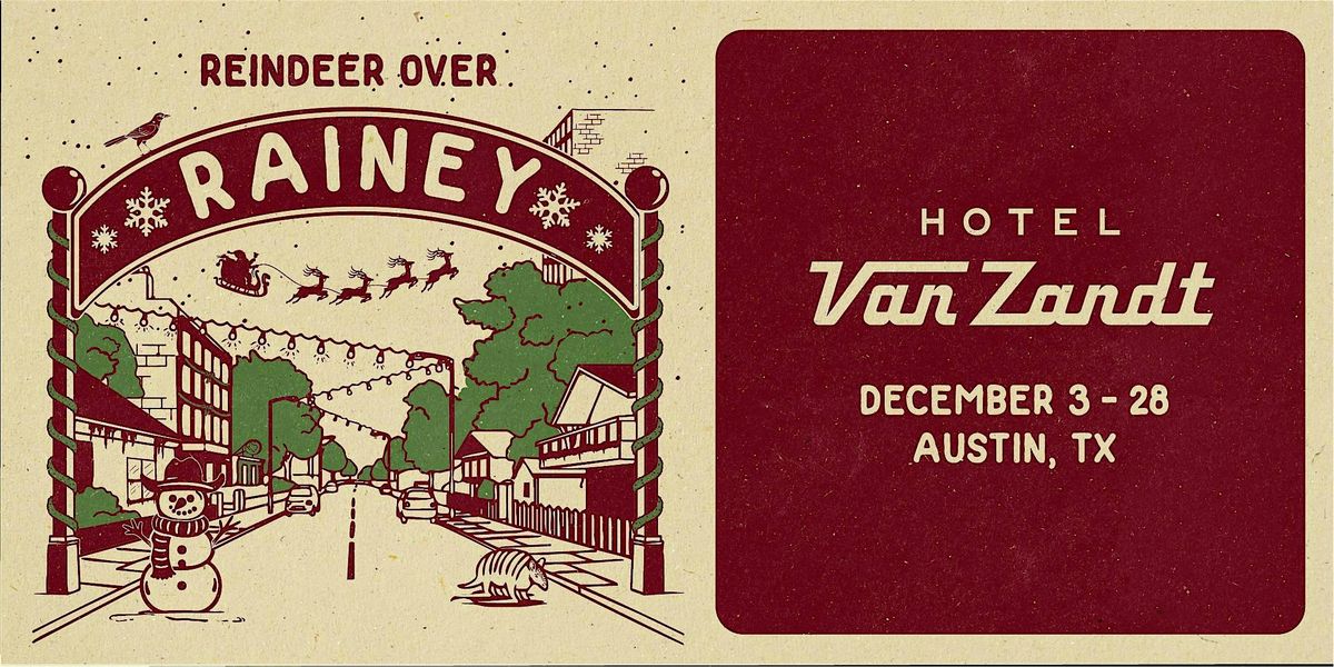 Reindeer Over Rainey at Geraldine's, 3 December | Event in Austin | AllEvents