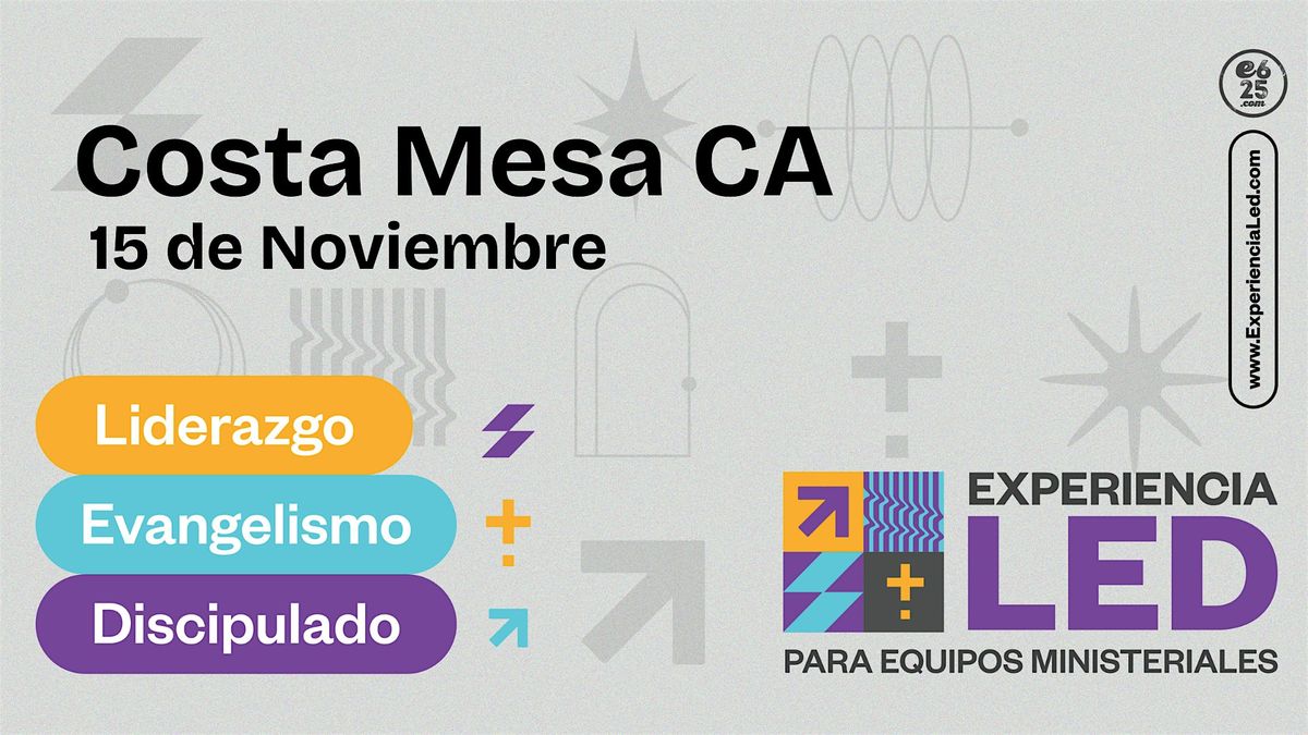 LED Costa Mesa CA, 15 November | Event in Costa Mesa | AllEvents