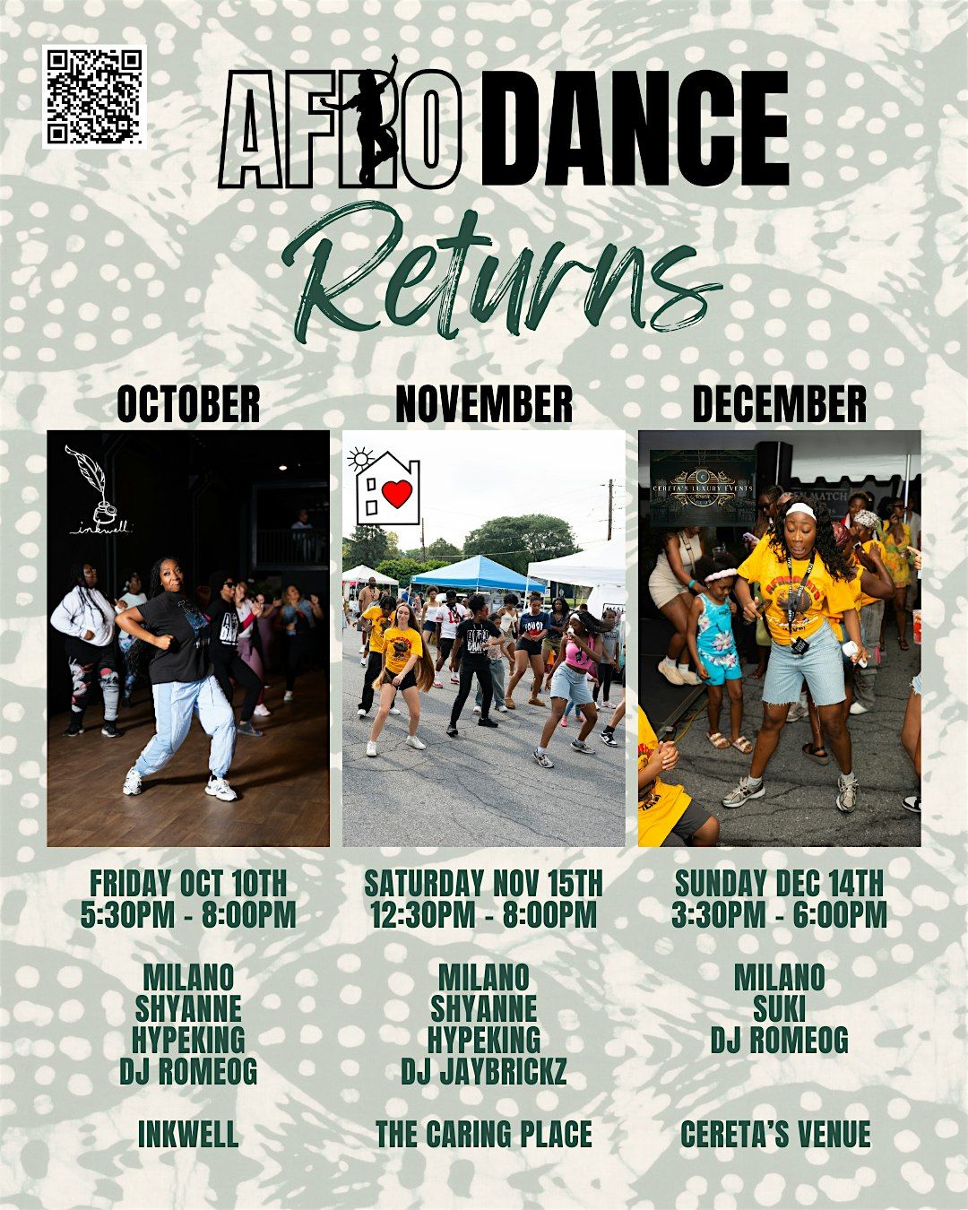 AFRO DANCE CLASS, 14 December | Event in Allentown | AllEvents