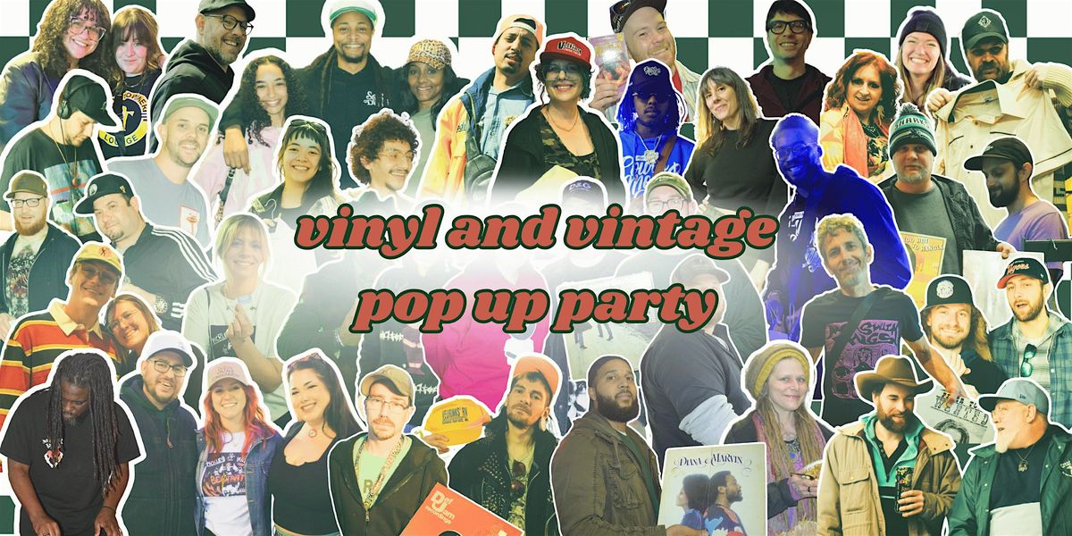 Vinyl and Vintage Summer Pop Up Party, 13 July | Event in Byron Center | AllEvents