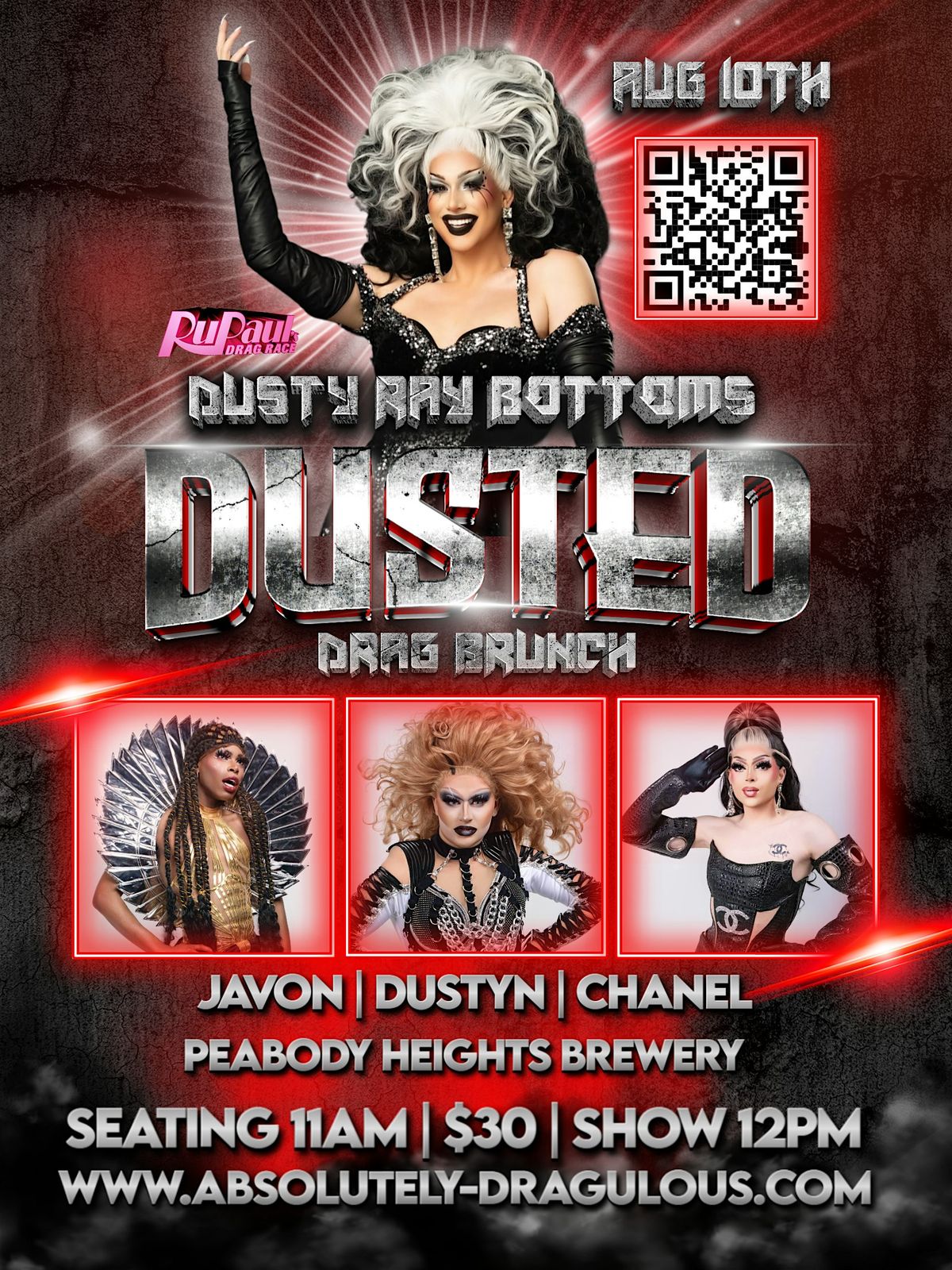Dusted Drag Brunch 8/10, 10 August | Event in Baltimore | AllEvents