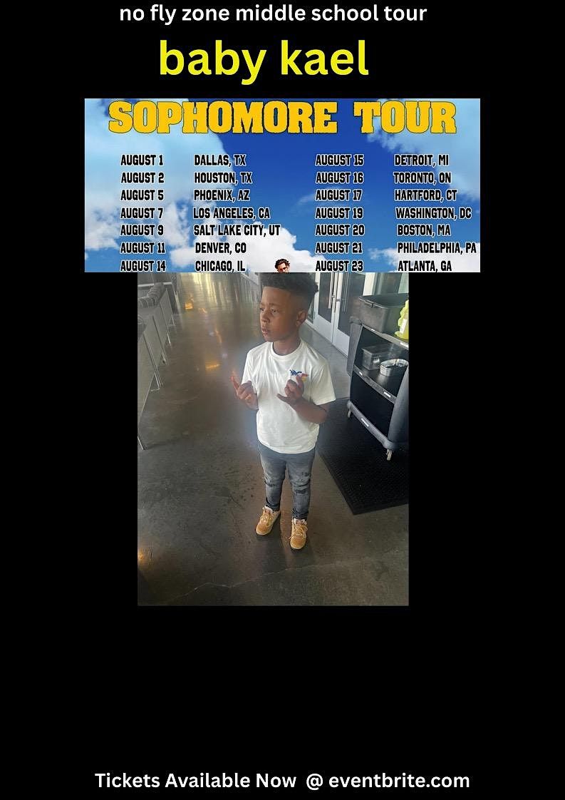 FRESHMAN TOUR BABYKAEL-LIL REID, 5 August | Event in Phoenix | AllEvents