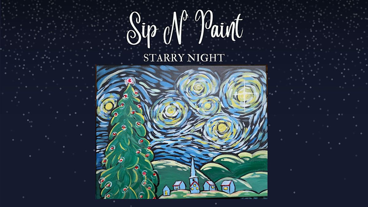 Sip N' Paint Starry Night at the brewery, 14 December | Event in Leduc | AllEvents