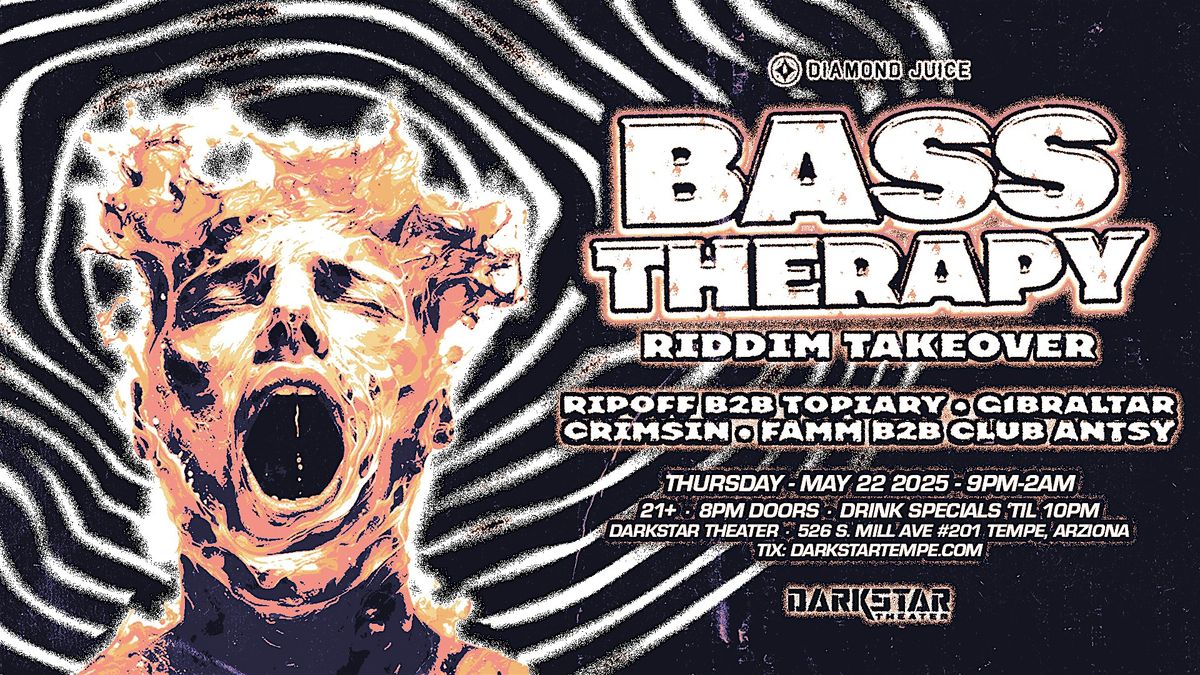 BASS THERAPY: RIDDIM TAKEOVER, 22 May | Event in Tempe | AllEvents