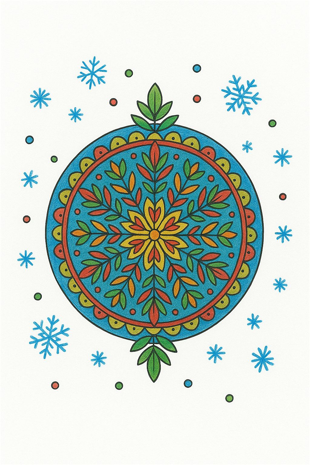 Workshop Mandala tekenen (kersteditie), 18 December | Event in Rotterdam | AllEvents