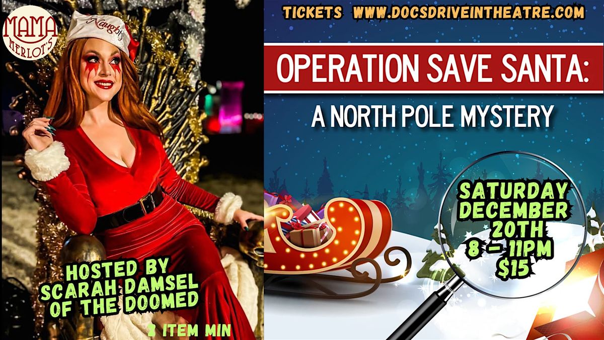 Operation Save Santa: A North Pole M**der Mystery at the Speakeasy, 20 December | Event in Buda | AllEvents
