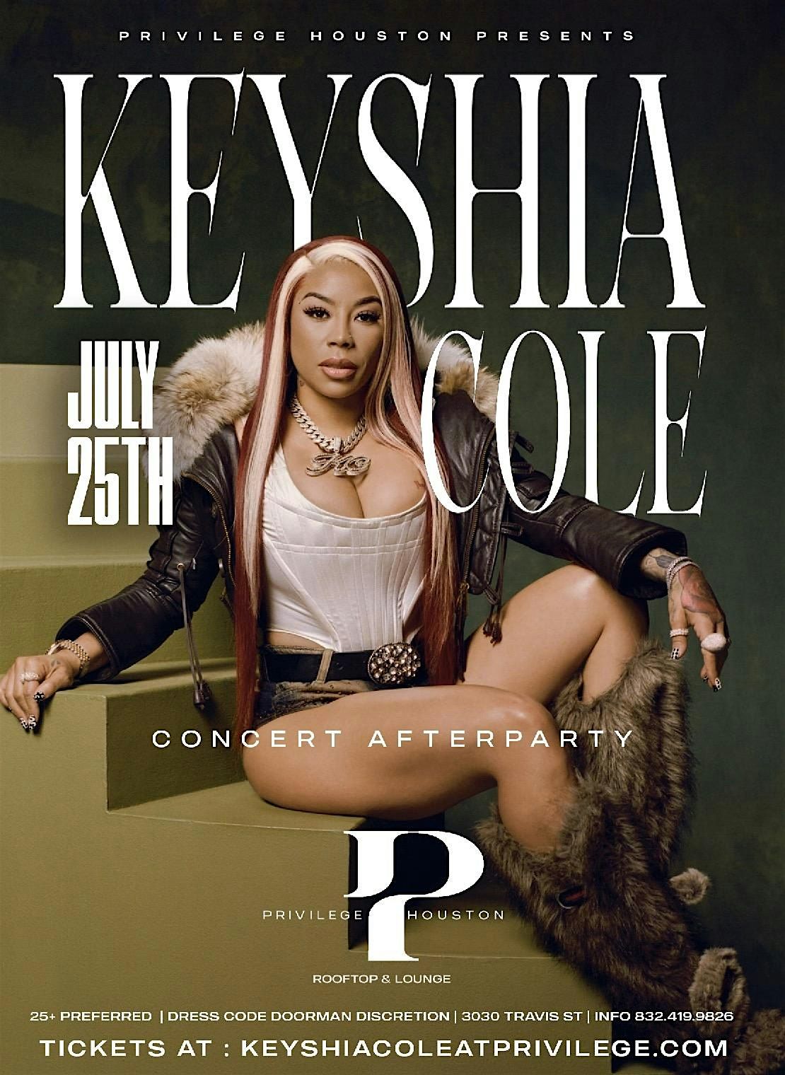 July 25 | Keyshia Cole At The All New Privilege Houston, 25 July | Event in Houston | AllEvents
