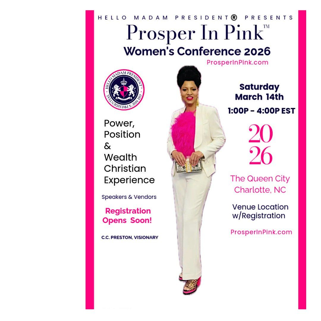 Prosper In Pink™ Women's Conference, 14 March | Event in Charlotte | AllEvents