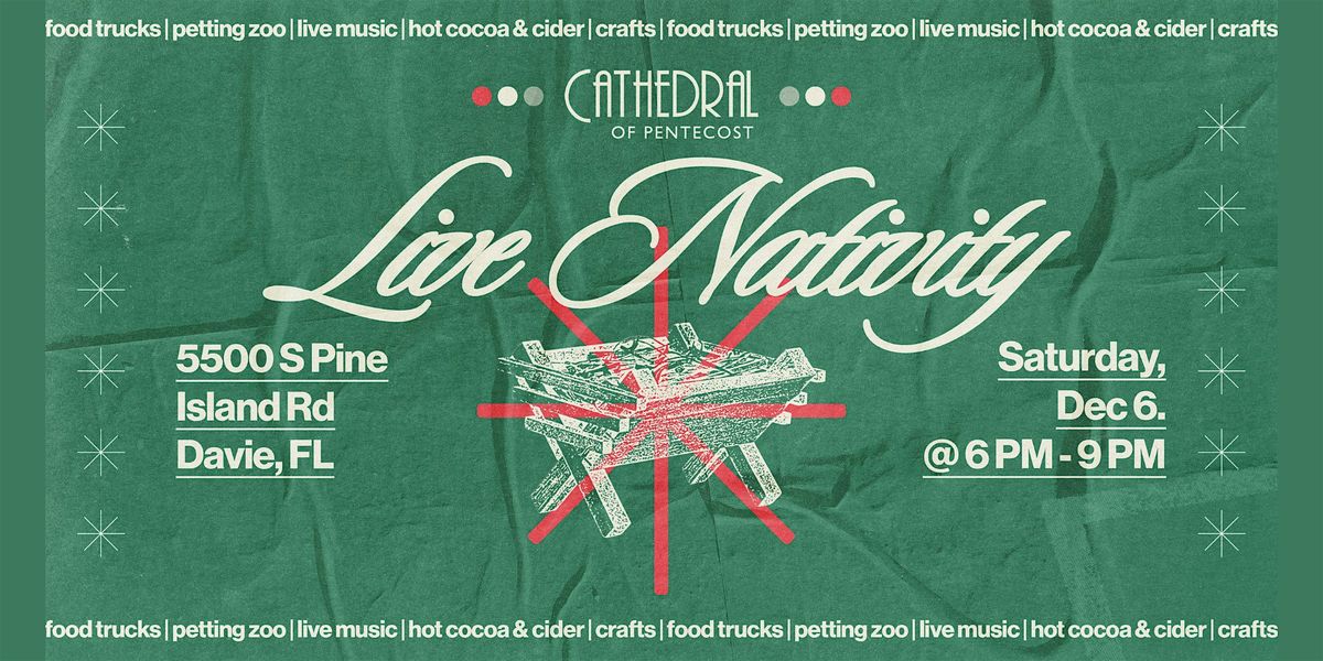 Live Nativity, 6 December | Event in Davie | AllEvents