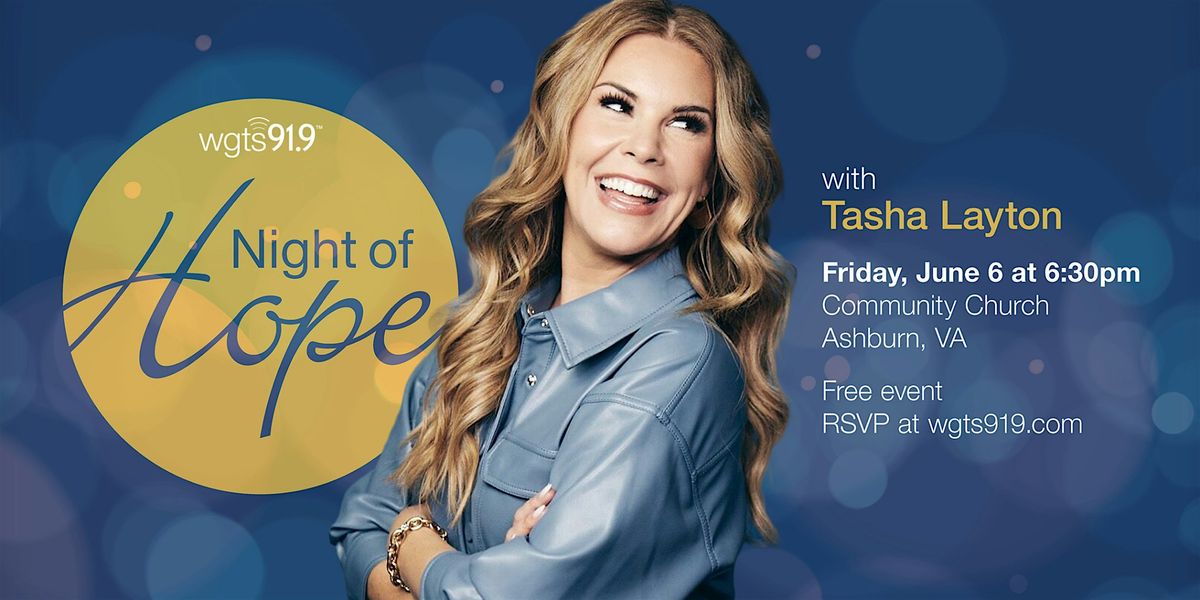 WGTS 91.9's Night of Hope, 6 June | Event in Ashburn | AllEvents