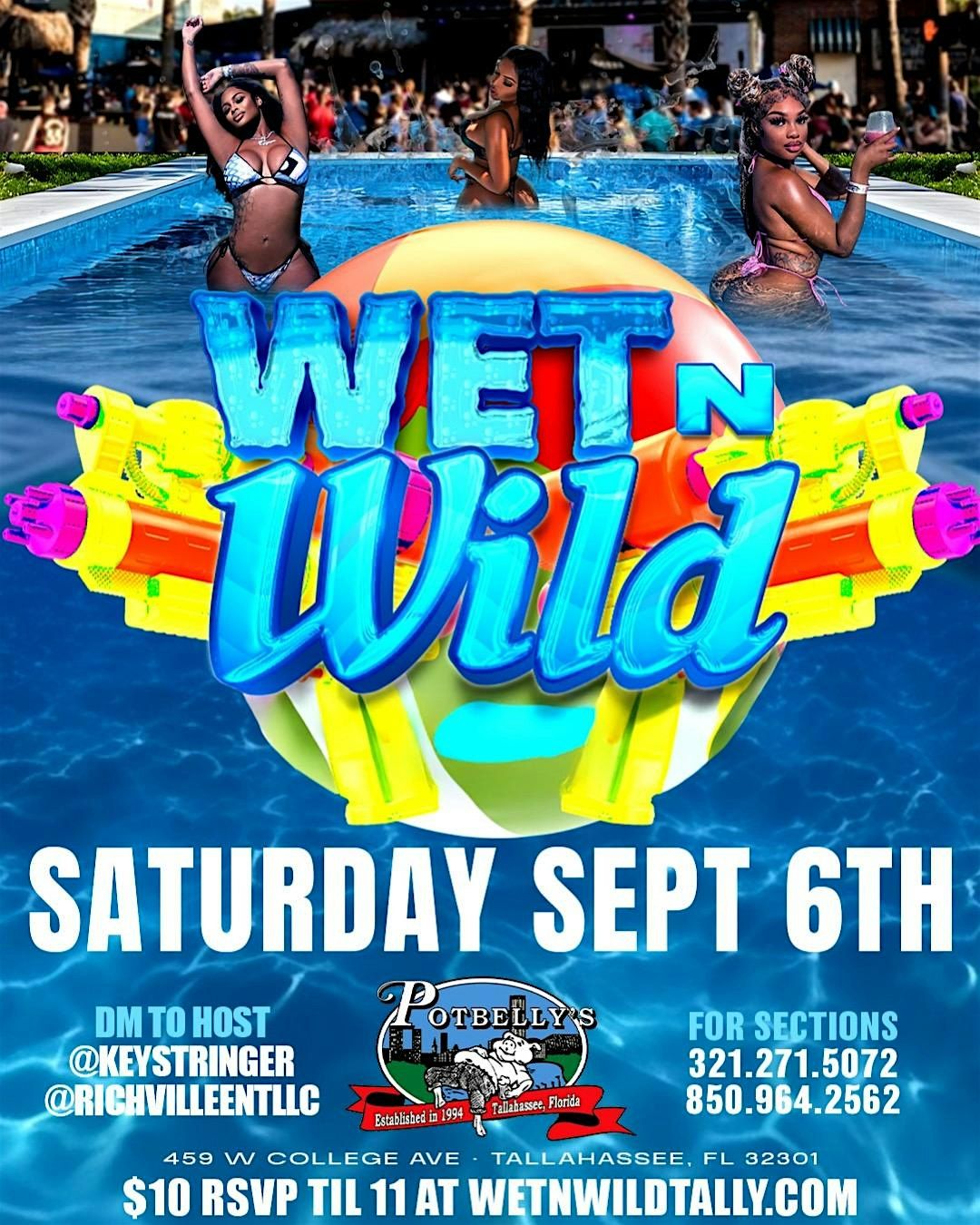 WET n WILD, 6 September | Event in Tallahassee | AllEvents