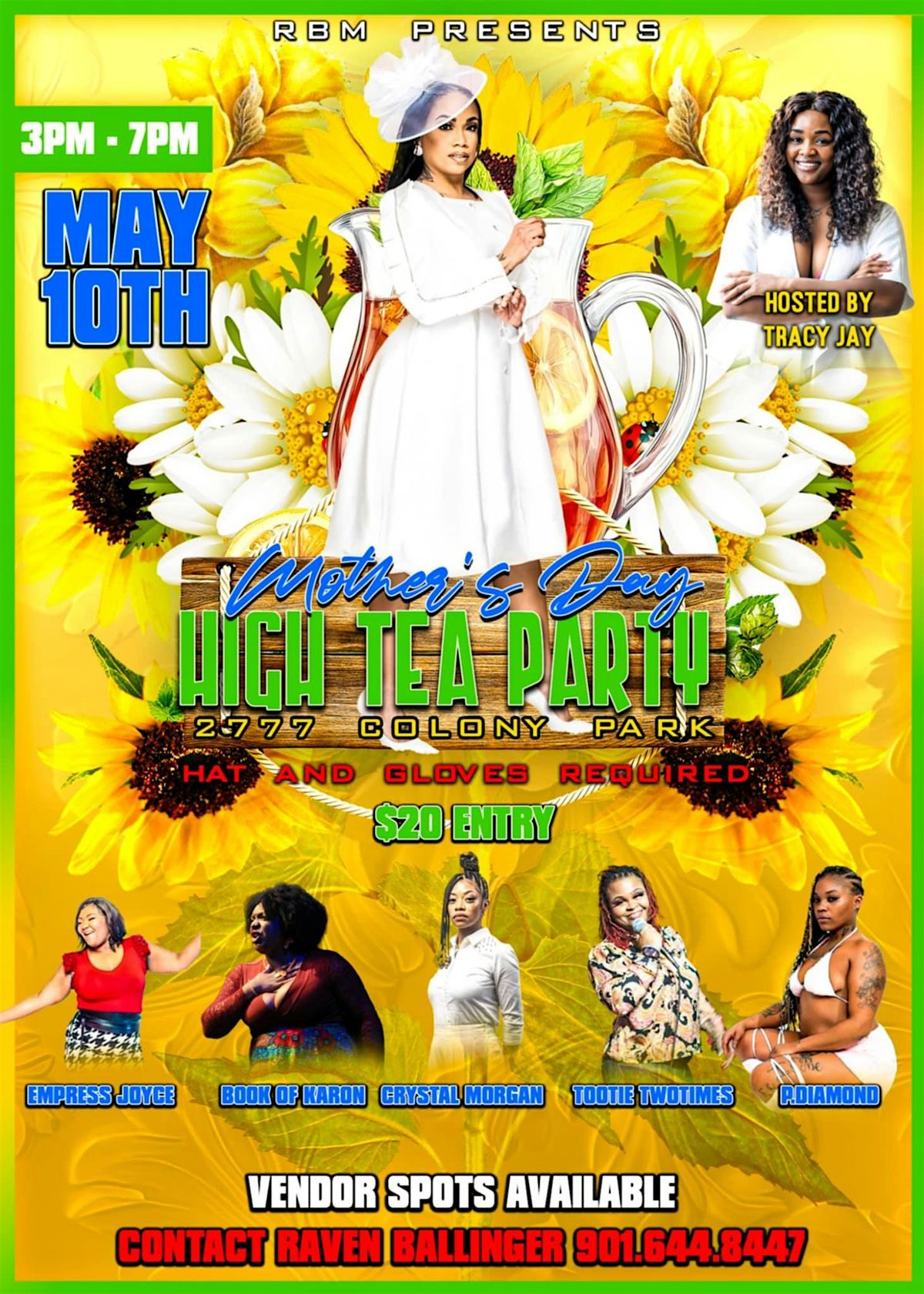 Mother's Day High Tea Party, 10 May | Event in Memphis | AllEvents
