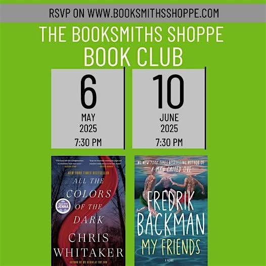 The BookSmiths Shoppe Monthly Book Club: May 6th 7:30 PM, 6 May | Event in Danbury | AllEvents