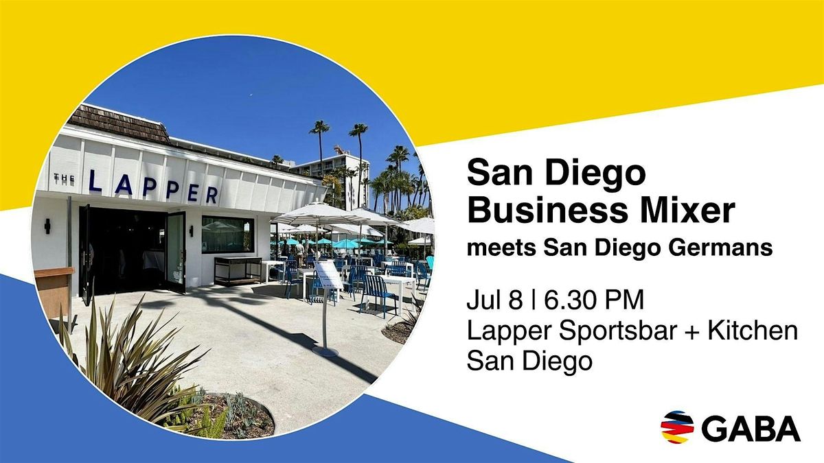 San Diego Business Mixer meets San Diego Germans, 8 July | Event in San Diego | AllEvents