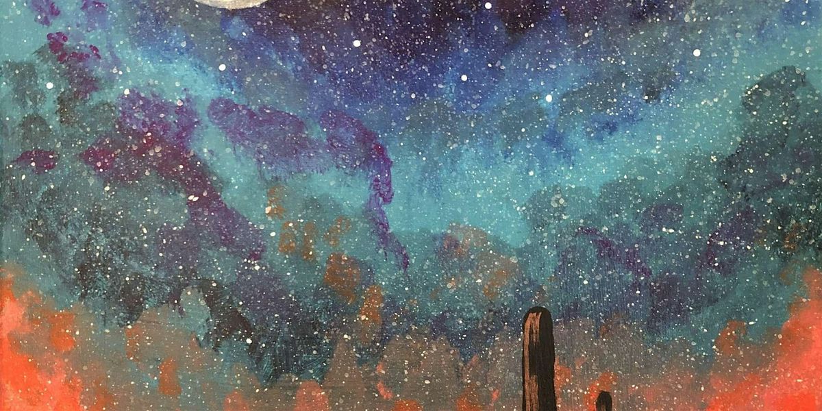 Starry Southwest Galaxy - Paint and Sip by Classpop!™, 7 June | Event in Elk Grove | AllEvents