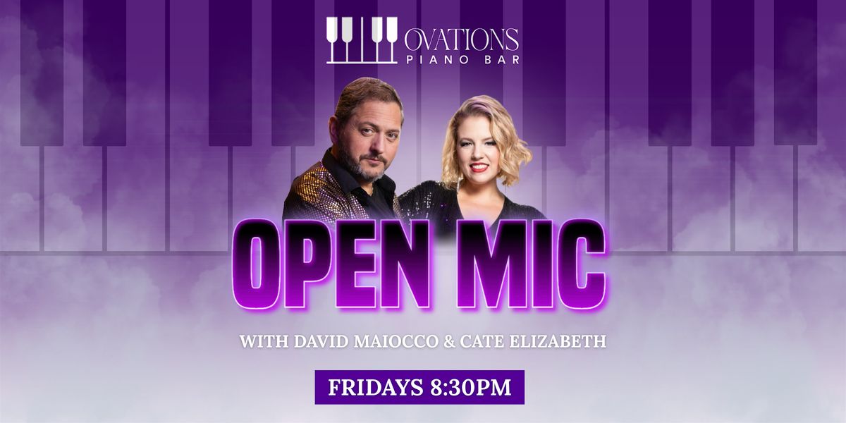 OPEN MIC WITH DAVID MAIOCCO AND CATE VALCIC | Event in Puerto Vallarta | AllEvents