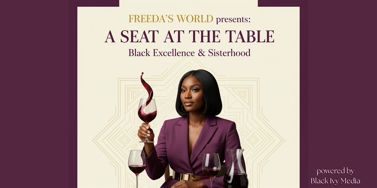 Freeda’s World Presents: A Seat at the Table, 27 October | Event in Brooklyn | AllEvents