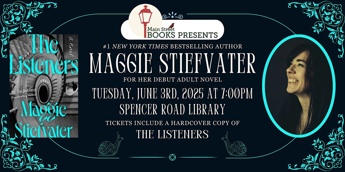 Maggie Stiefvater- THE LISTENERS, 3 June | Event in St. Peters | AllEvents