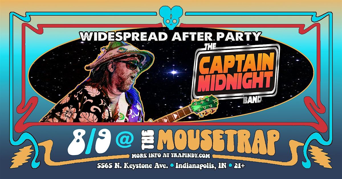 Widespread After-Party feat. Captain Midnight Band @ The Mousetrap, 9 August | Event in Indianapolis | AllEvents