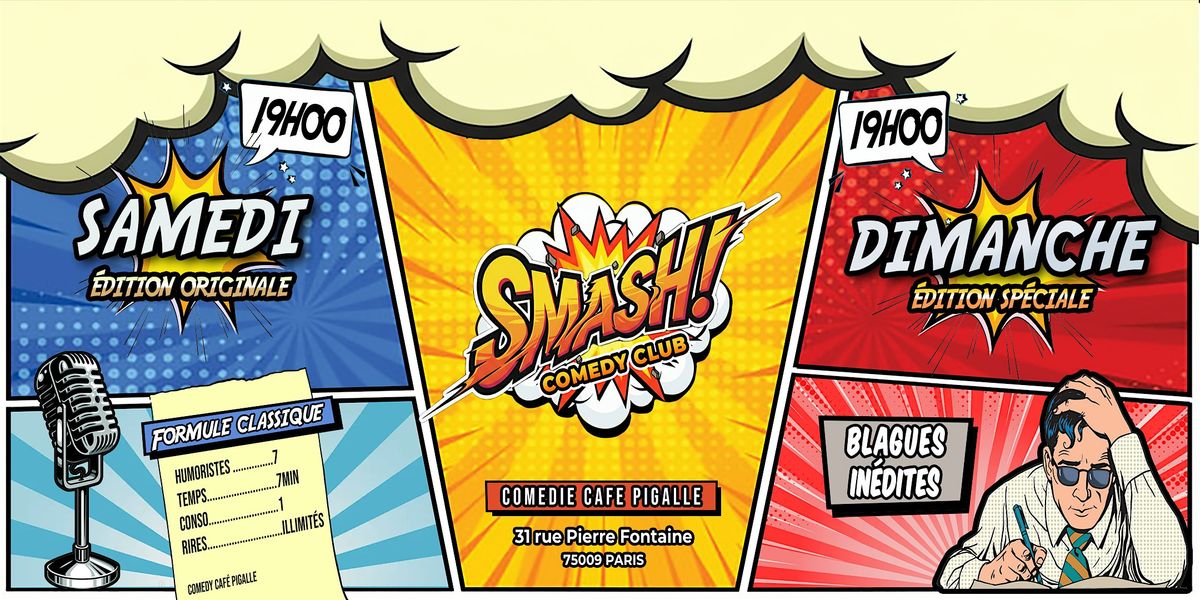 Smash Comedy Club | Event in Paris | AllEvents