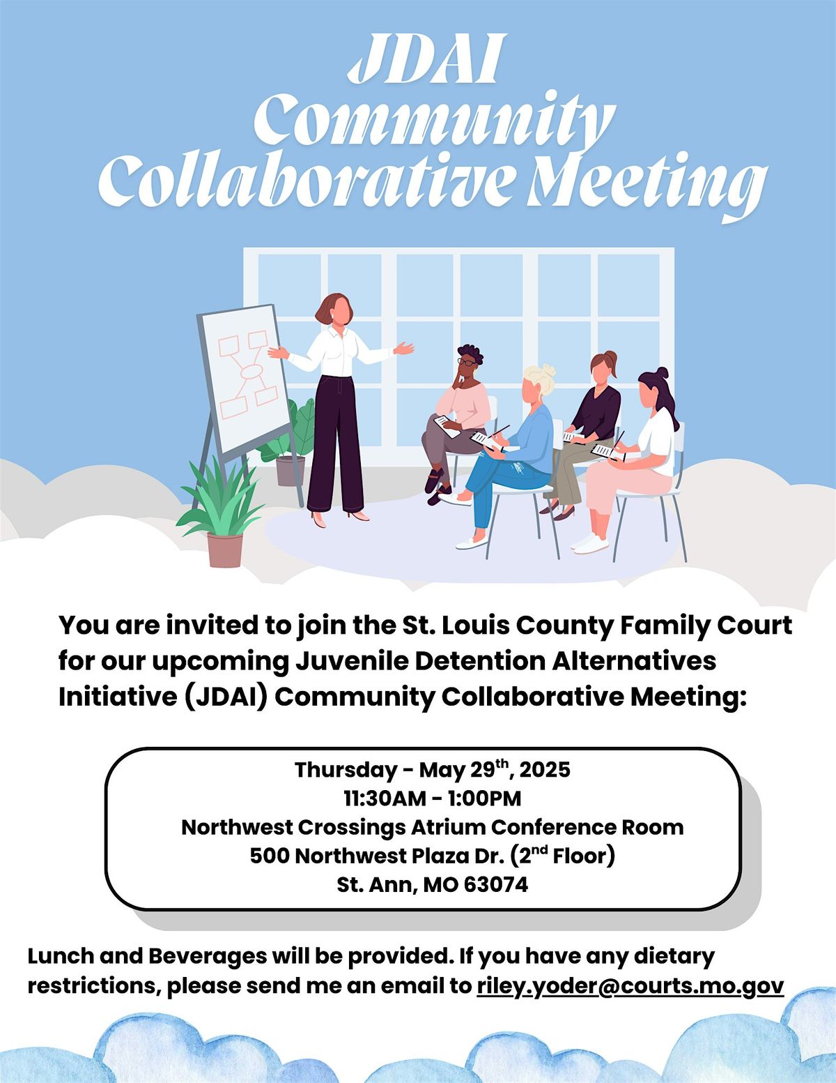 JDAI Community Collaborative Meeting, 29 May | Event in Saint Ann | AllEvents