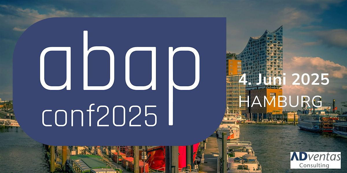 ABAPConf 2025 Hamburg, 4 June | Event in Hamburg | AllEvents