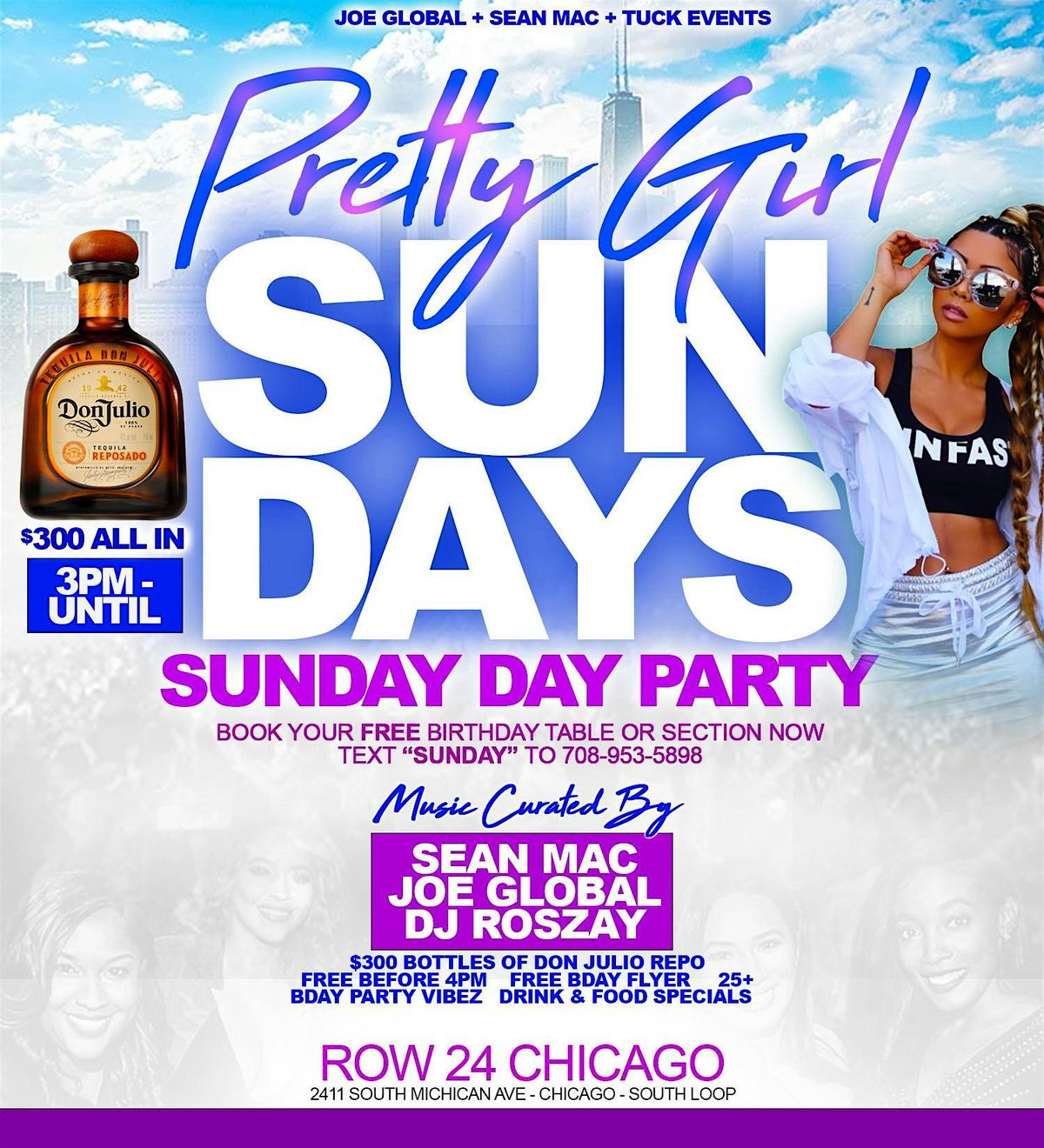 Pretty Girls Sunday Day Party Sunday Funday | Event in Chicago | AllEvents